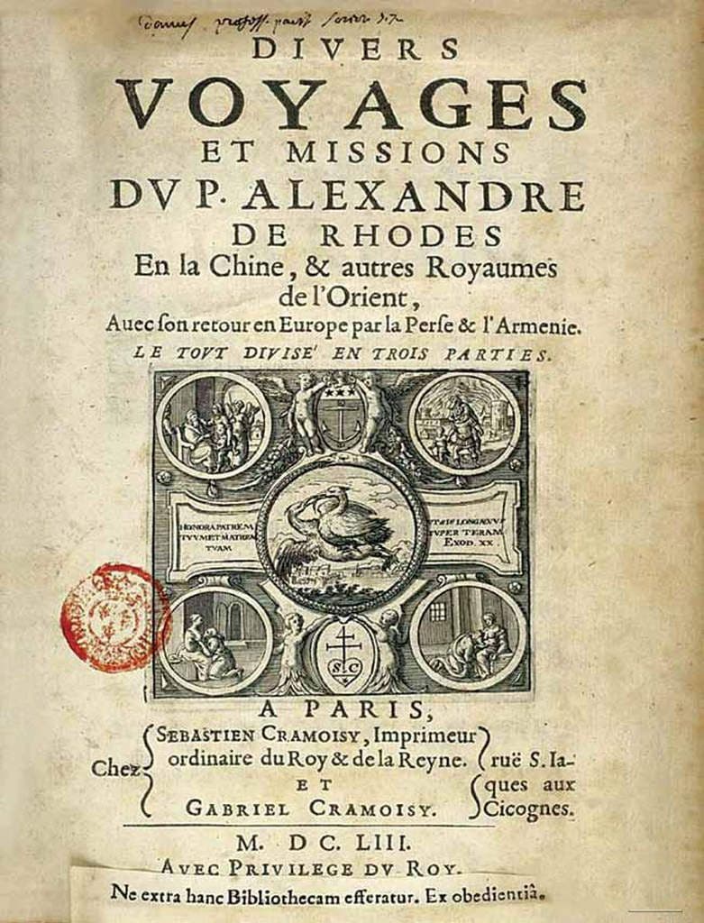 Divers Voyages 1653